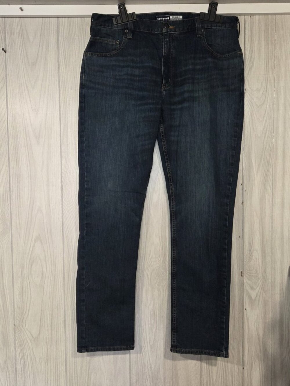 Carhartt BD4960-M Relaxed Fit Five Pocket Jeans 38” X 34”